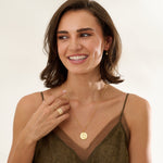 Load image into Gallery viewer, Noor Necklace (Curb & Ball chain)