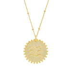 Load image into Gallery viewer, Shanti Necklace (Curb & Ball chain)