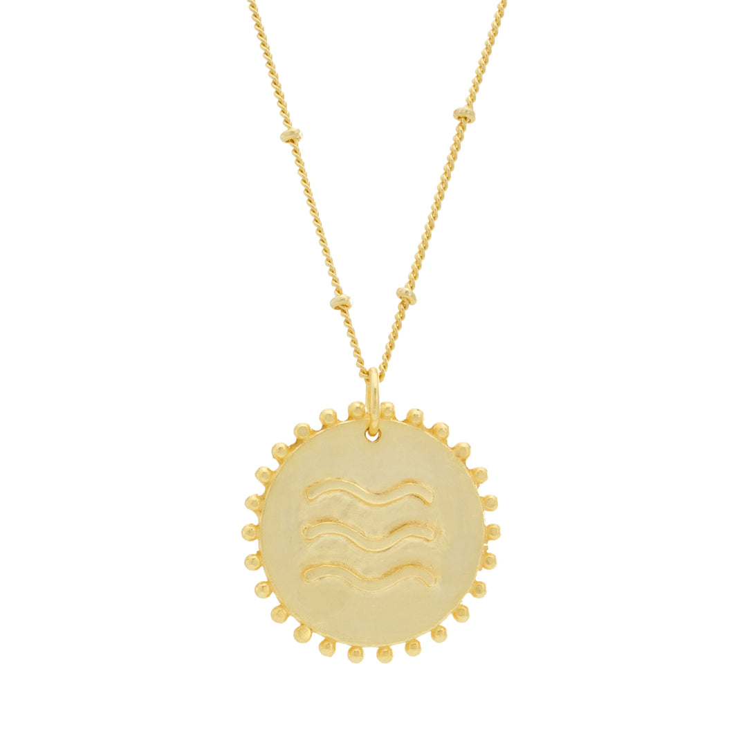 Shanti Necklace (Curb & Ball chain)